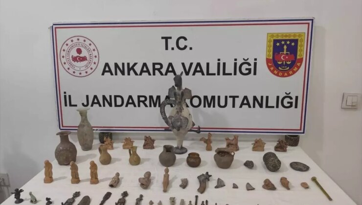 Ankara’da Tarihi Eser Kaçakçılığı Operasyonu: 69 Obje Ele Geçirildi